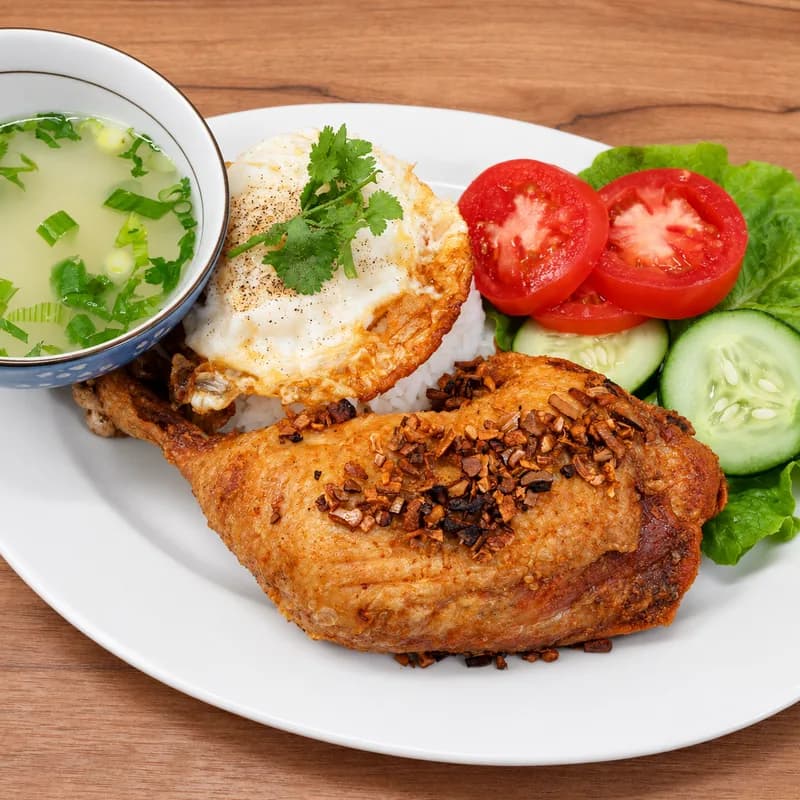 Grilled Chicken Rice Platter